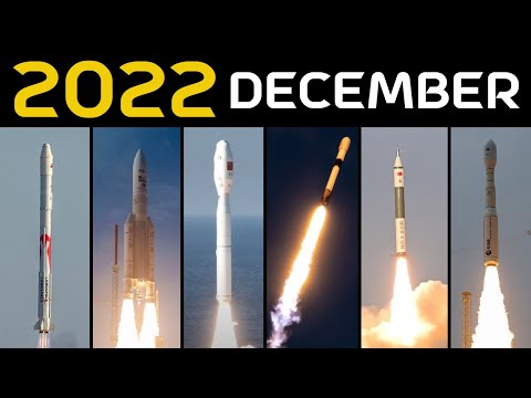 Rocket Launch Compilation 2022 - December