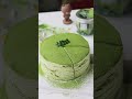 Making Matcha Mille Crepe Food Recipes Shots Shortsvideo Drink Tea Cake