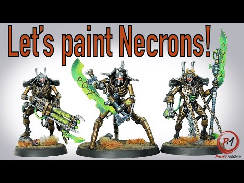 How to Paint Necrons to a Parade Ready Standard | Step-by-Step Tutorial