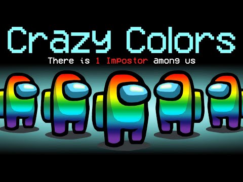 Color Changing Crewmates on Among Us!
