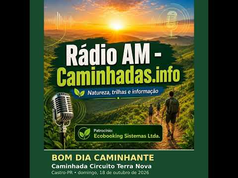 Bom Dia Caminhante - Circuito Terra Nova - Castro-PR - 18/10/2026 #Shorts