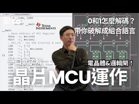 How do microcontrollers (MCUs) work? A complete decryption from transistors, program registers, a...