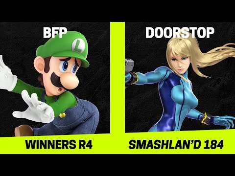 SmashLAN'd 184 Winners R4 - BFP (Luigi) vs Doorstop (Zero Suit Samus) - SSBU Tournament