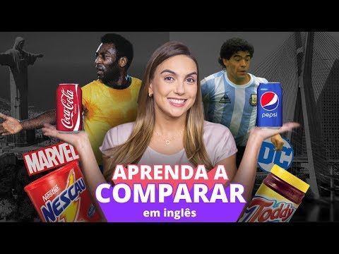 Como fazer comparações em inglês