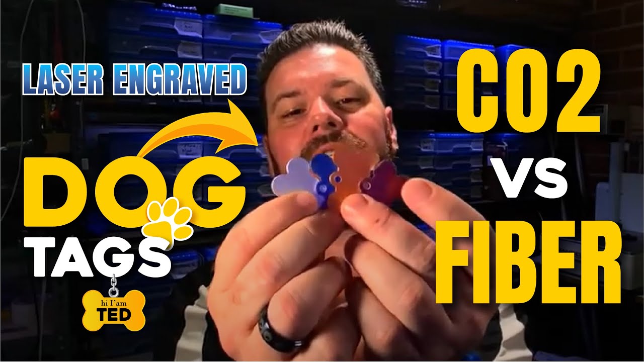 Watch How to Laser Engrave Dog Tag | CO2 Laser VS Fiber Laser now How to Laser Engrave Dog Tag | CO2 Laser VS Fiber Laser