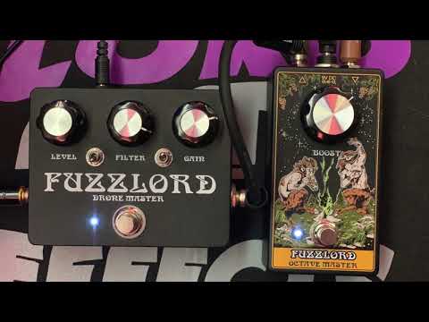Fuzzlord Effects OCTAVE MASTER + DRONE MASTER Bass audio clip