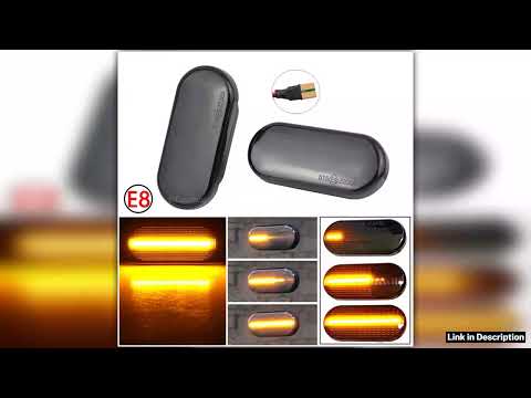 For SEAT Ibiza 6L Cordoba Toledo Leon MK1 MK2 LED Dynamic Side Marker Light Turn Signal Light for