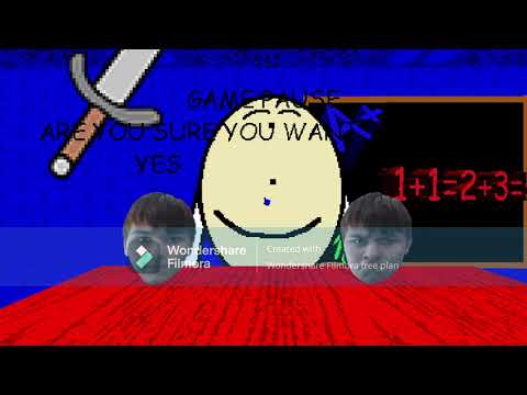 SECRET ENDING | Patton Gilliam's Basics in Modding and Gaming  - Baldi's Basics V1.4.3 Mod