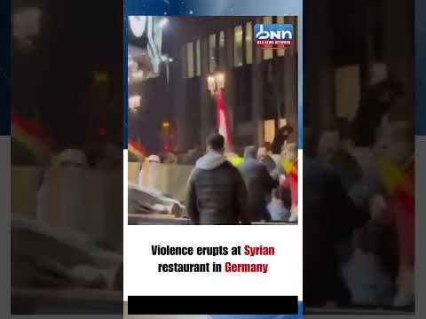 Germany Kurdish Riots Dortmund Syrian Restaurant Attack Police Clashes