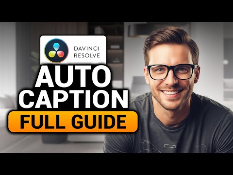 Auto Captions Davinci Resolve FREE (BEST FULL GUIDE) | NO Yapping! | Davinci Resolve Auto Captions