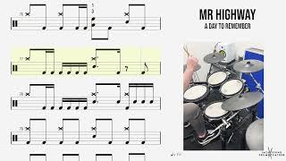 How to Play 🥁 - Mr Highway's Thinking About The End - A Day To Remember