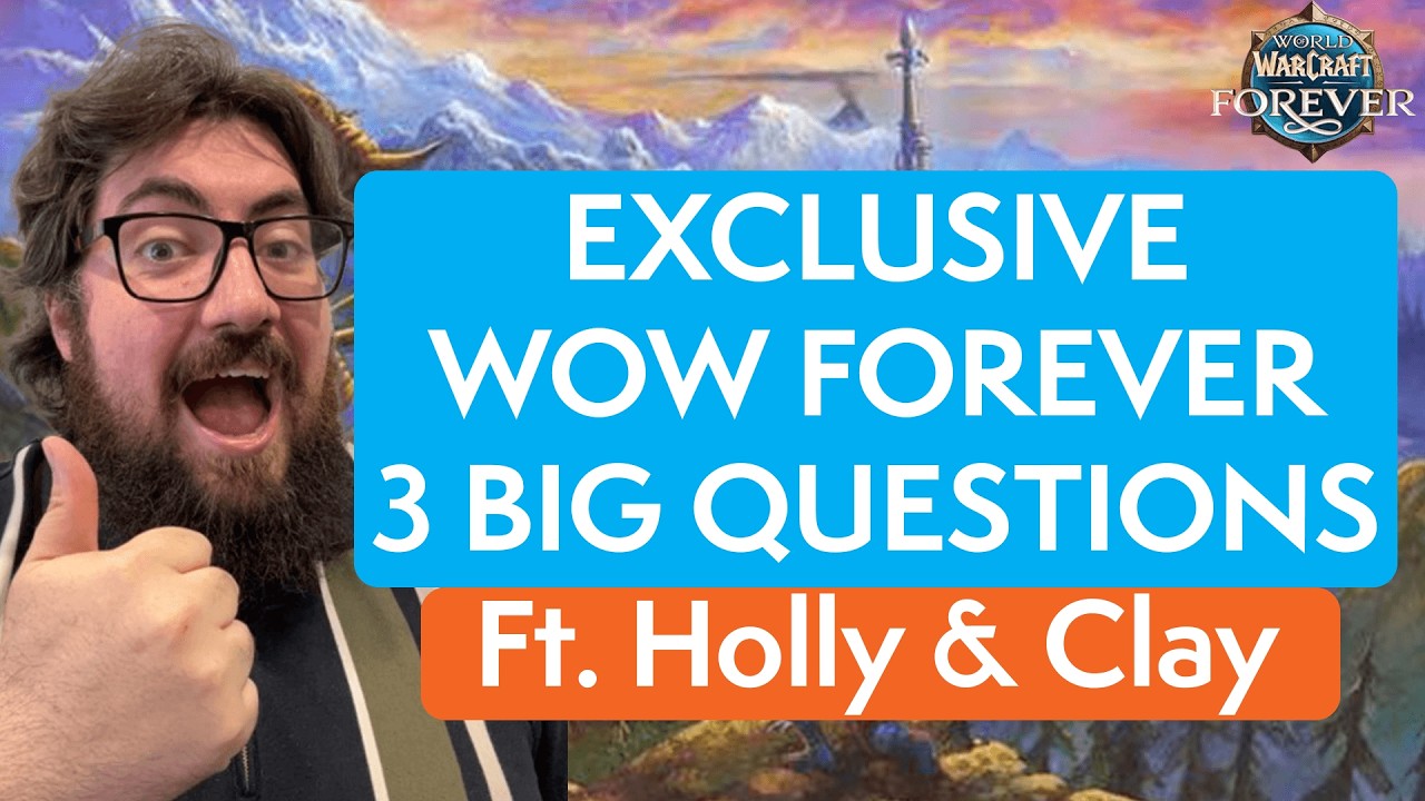 I Asked Blizzard About WoW Forever&hellip; 3 BIG Questions Answered - YouTube