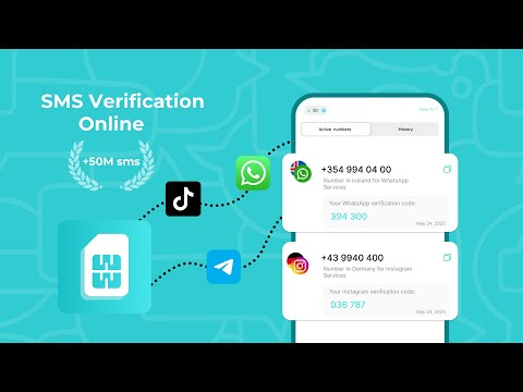 SimCode - Receive SMS Virtual
