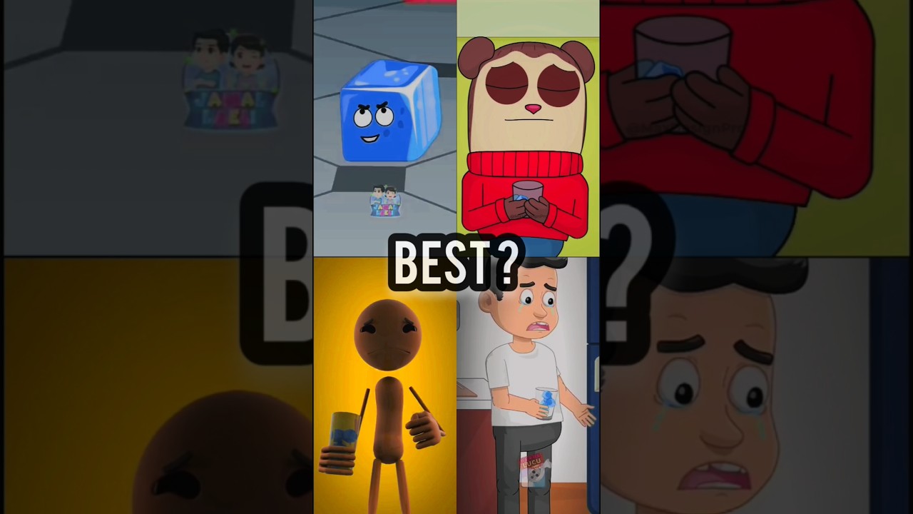 When You Drop An Ice Cube On The Floor 😨🤣 #animation #memes #shorts #funny #rek #cartton #comedy