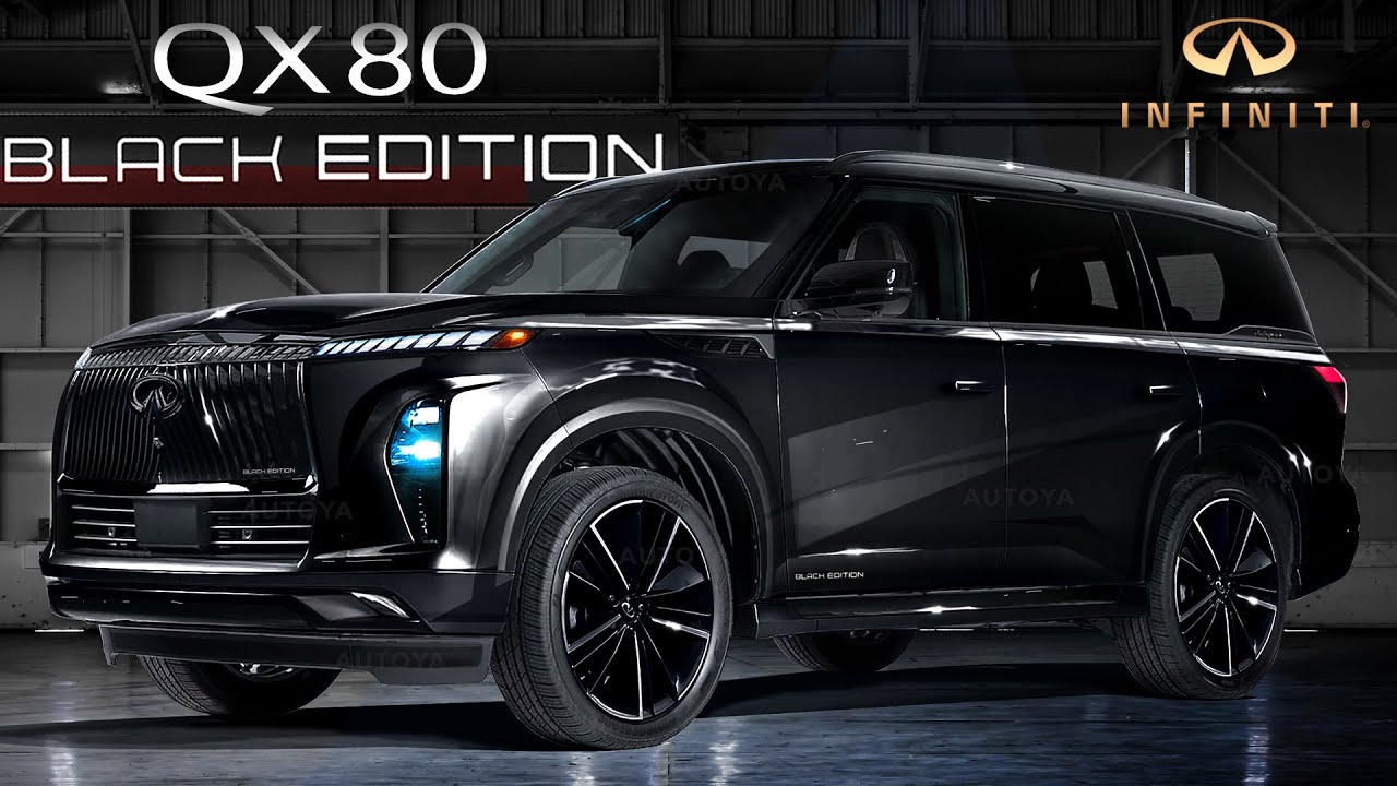 2025 Infiniti QX80 'Black Edition' Gets Virtually Ritzier With