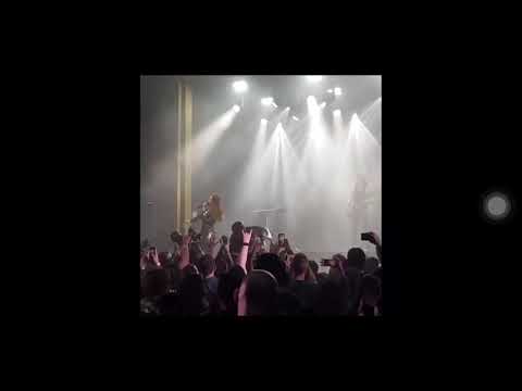 Épica at Webster hall 10th anniversary show Coen Janssen enjoying the show