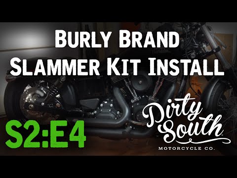 Dirty South Motorcycle Co. S2E4 - Burly Brand Slammer Kit Install