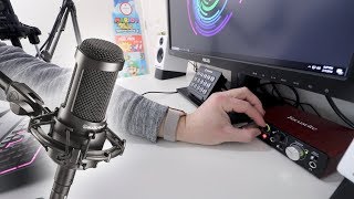 Video thumbnail for Setting Up Audio-Technica AT2035 w/ Focusrite Scarlett Solo 2nd Gen Preamp by David Di Franco