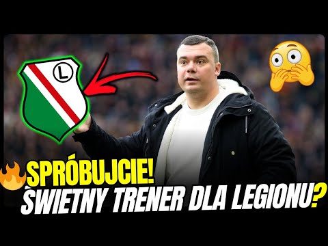 💥😲SZOK! NOWY KANDYDAT NA TRENERA LEGII – TEGO NIKT NIE PRZEWIDZIAŁ! WIADOMOŚCI LEGII WARSZAWA