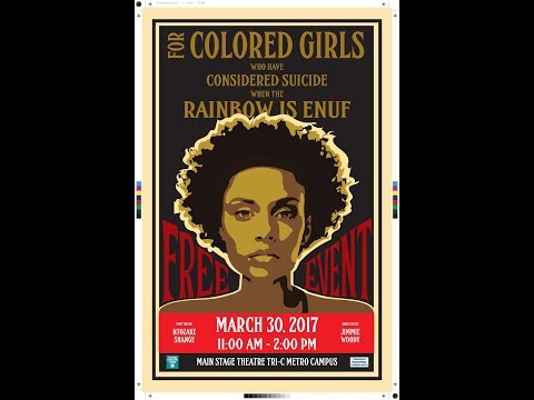 For Colored Girls Who Have Considered Suicide / When the Rainbow Is Enuf by Ntozake Shange