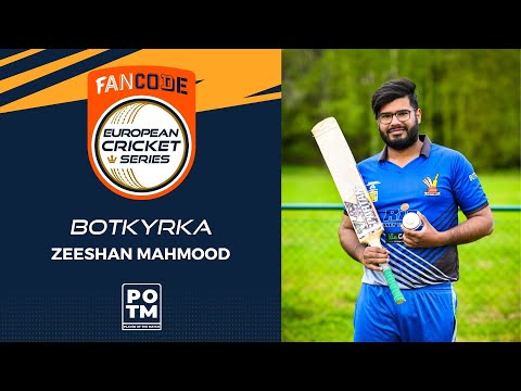 POTM: Z.Mahmood - STI vs BOT | Highlights | FanCode ECS Stockholm, Sweden Day 2 | ECS22.197