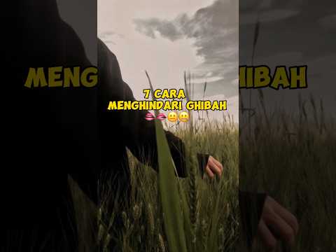 Menghindari Ghibah 😷 #ghibah #dosabesar #shorts
