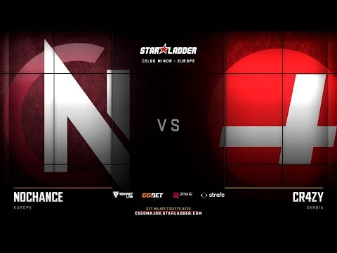 [EN] NoChance vs CR4ZY | Map 2 - Nuke | Europe Minor – StarLadder Major 2019