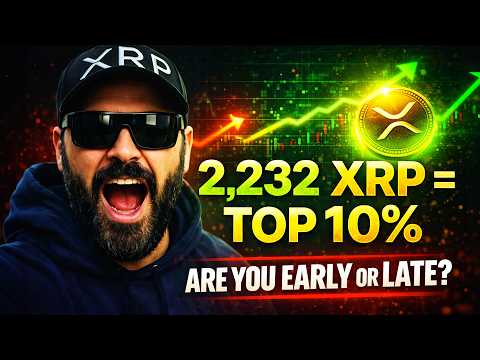 Ripple XRP 2,232 XRP = TOP 10% — Are You Early or Late?
