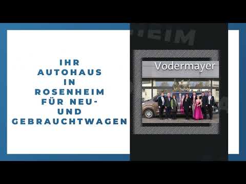 Autohaus Vodermayer Rosenheim YouTube-Vdeominiatur 10