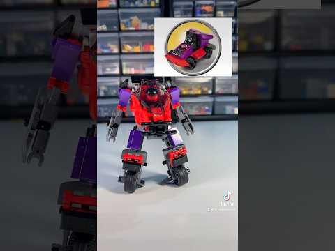 Lego Racers Mech - Warrior #lego #afol #moc #tiktok #cyberpunk #mech #titanfall #armoredcore