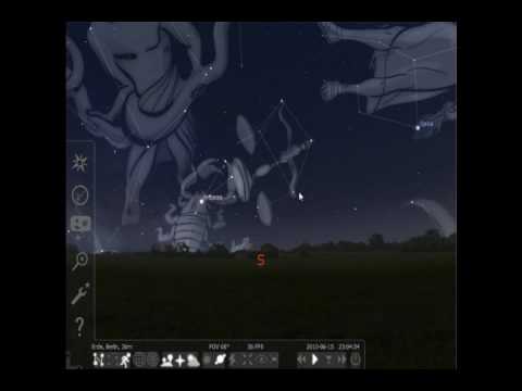 Den Sternenhimmel selbst beobachten - Einführung in das Planetariumsprogramm Stellarium