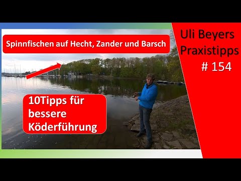 Beste Köderführung für Gummifisch und Wobbler: 10 Tipps zum Spinnfischen auf Hecht, Zander, Barsch