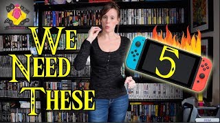 5 Nintendo Switch Games we WANT in 2018 | Dream Nintendo Switch games | TheGebs24