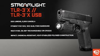 Video: Streamlight TLR-3X Picatinny 500 Lumens Vapenlampa