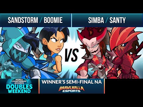 Sandstorm & Boomie vs Simba & Santy - Winner's Semi-Final - BCX Doubles 2020 - 2v2 NA
