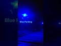 blue light parking JAPAN 青い光の駐車場