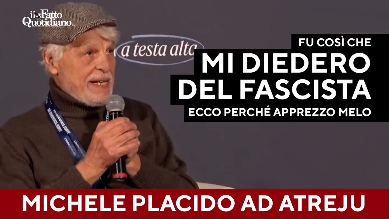 Michele Placido: "Dissi che politici come Meloni in Italia non ci sono, mi diedero del fascista"
