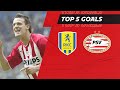 Chips & power shots in Waalwijk ? | TOP 5 GOALS RKC Waalwijk - PSV