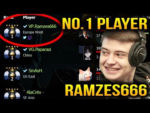 Ramzes666 Antimage TOP 1 Player In the World Dota 2 7.07c