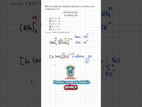 pregunta de examen de admisión, universidad nacional jorge basadre grohmann #química #matemática