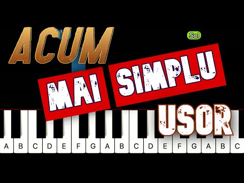 [ACUM MAI SIMPLU] Tu-mi esti refugiul | Tutorial Pian COMPLET Cristian Chifan