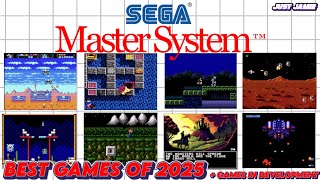 20 New Master System Games of 2025/2026 (Time Stamps/Links) #mastersystem #segamastersystem  
