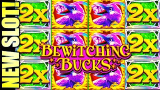 ★NEW SLOT!★ RAVENS, RAVENS, RAVENS!! 🐦‍⬛ BEWITCHING BUCKS (POTION EXPLOSION) Slot Machine (EVERI)