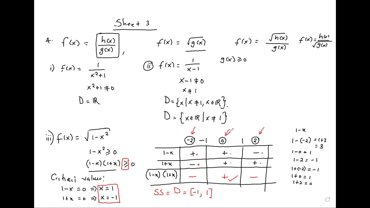 MAT 1120 Tutorial Sheet 3 Q4,5,6