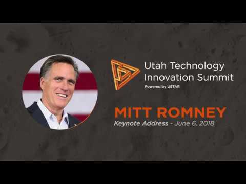 Utah Technology Innovation Summit 2018: Mitt Romney Keynote Address
