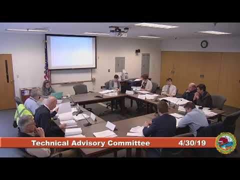 Technical Advisory Committee 4.30.2019