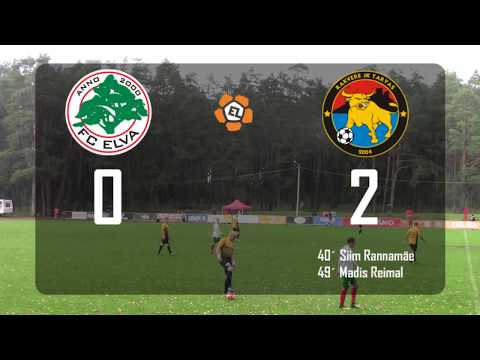 30. voor 2017: FC Elva - Rakvere JK Tarvas 0:2 (0:1)