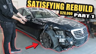 I Bought a "Lightly" Crashed S550....and I'm Going to Fix it!