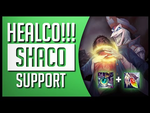 SHACO SUPPORT - HEALCO A TRUE SUPPORT - League of Legends