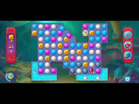 @Fishdom Hard Level 9752, Finished without Power Up